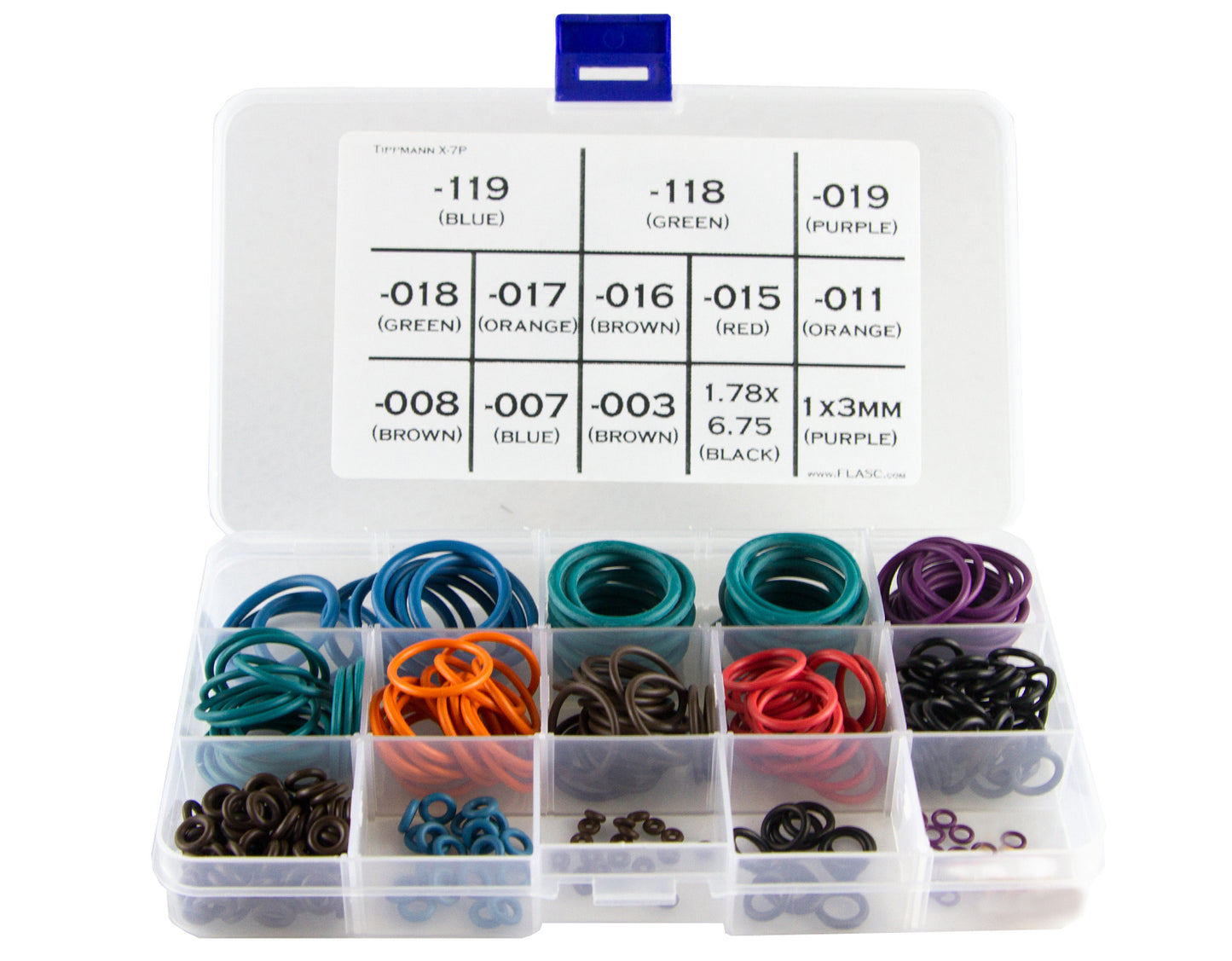 Tippmann X7 Phenom Color coded o-ring kit