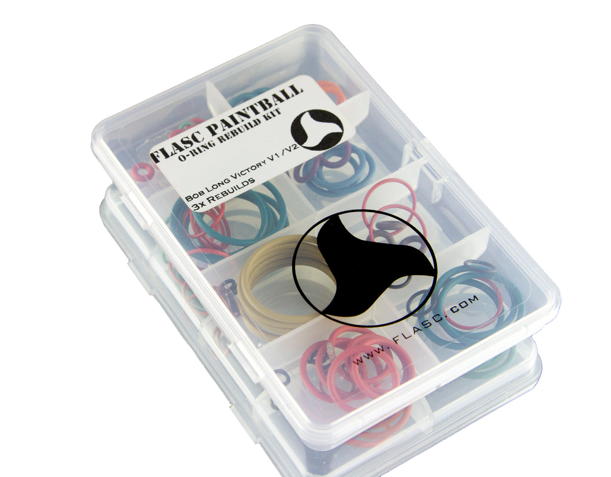 Bob Long Victory V1 / V2 Color coded o-ring kit – Flasc Paintball